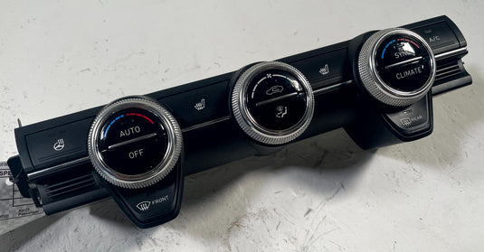 2022-23 GENESIS G70 FRONT A/C TEMPERATURE CLIMATE CONTROL SWITCH PANEL