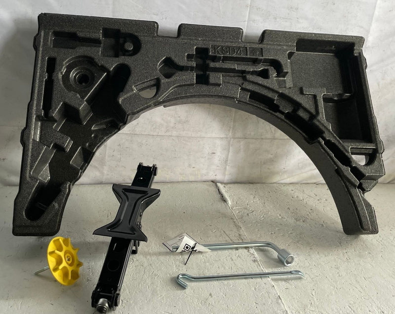 Load image into Gallery viewer, 22-25 MAZDA CX-5 TRUNK EMERGENCY JACK TOOLS STORAGE HOLDER BOX W/ TOOL #111219
