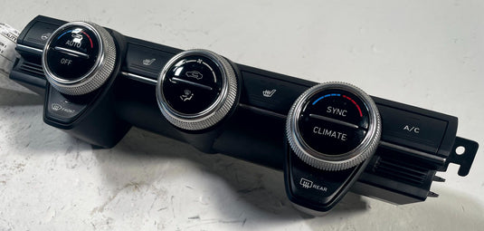 2022-23 GENESIS G70 FRONT A/C TEMPERATURE CLIMATE CONTROL SWITCH PANEL