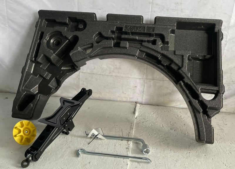 Load image into Gallery viewer, 22-25 MAZDA CX-5 TRUNK EMERGENCY JACK TOOLS STORAGE HOLDER BOX W/ TOOL #111219
