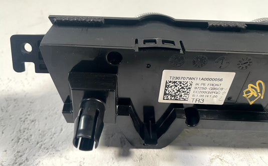 2022-23 GENESIS G70 FRONT A/C TEMPERATURE CLIMATE CONTROL SWITCH PANEL