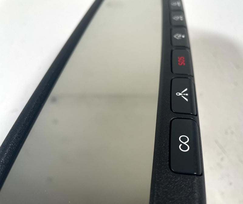 Load image into Gallery viewer, 2019 - 2023 GENESIS G70 FRONT WINDSHIELD INTERIOR REAR VIEW MIRROR BLACK #113841
