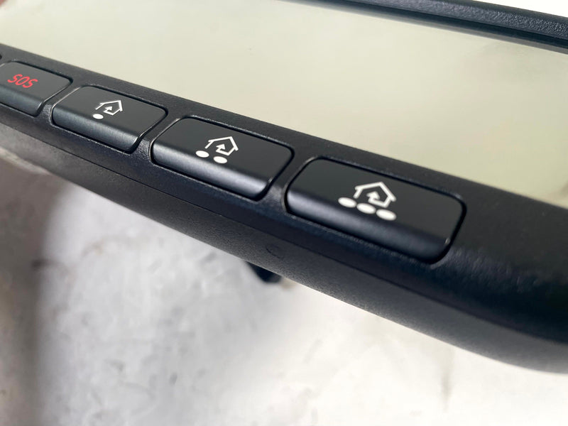 Load image into Gallery viewer, 2019 - 2023 GENESIS G70 FRONT WINDSHIELD INTERIOR REAR VIEW MIRROR BLACK #113841
