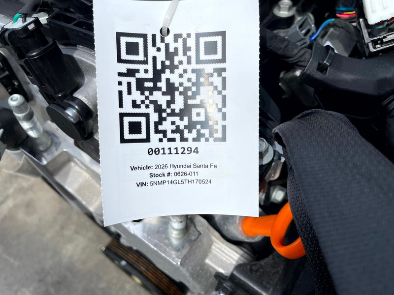 Load image into Gallery viewer, HYUNDAI SANTA FE FWD G4K ENGINE MOTOR ASSEMBLY 2.5L 1K MILES 2024-2026 # 111294
