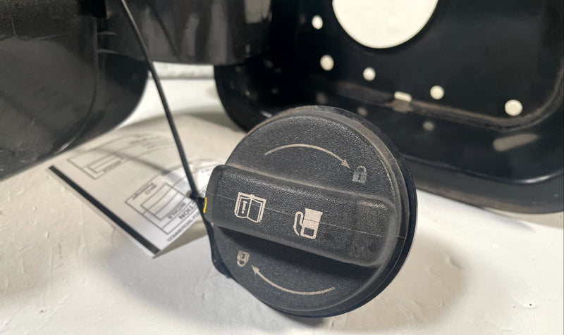 Load image into Gallery viewer, 2019 - 2026 GENESIS G70 FUEL TANK FILLER POCKET DOOR LID FLAP COVER # 113860
