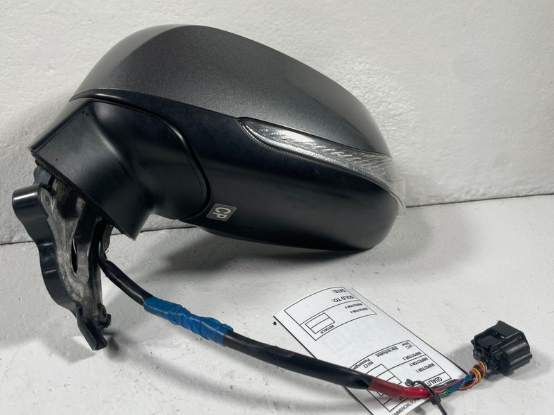 Load image into Gallery viewer, 17 - 22 INFINITI Q60 FRONT LEFT DRIVER SIDE VIEW DOOR MIRROR GRAY (KAD) # 112509
