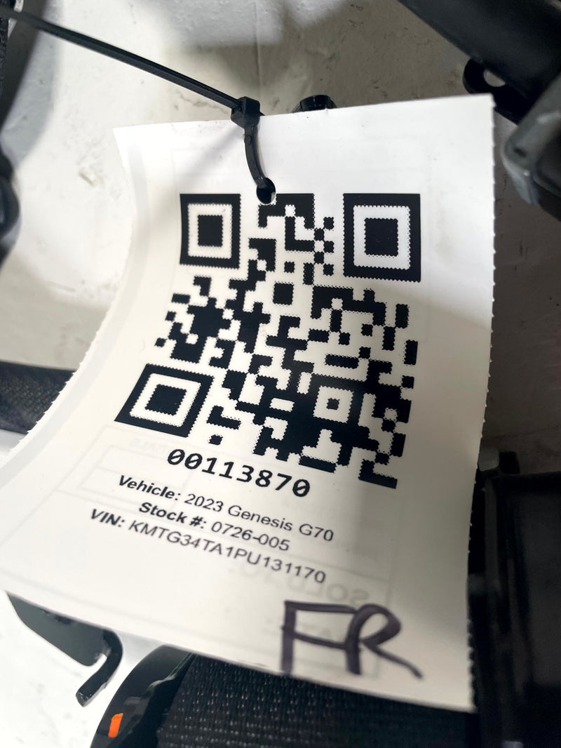 Load image into Gallery viewer, 2019 - 2026 GENESIS G70 FRONT RIGHT PASSENGER SIDE SEATBELT RETRACTOR # 113870
