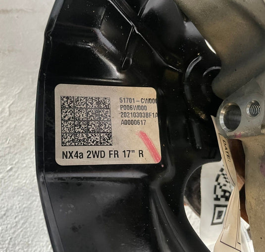 22-26 HYUNDAI TUCSON FRONT RIGHT PASSENGER SIDE SPINDLE KNUCKLE & HUB