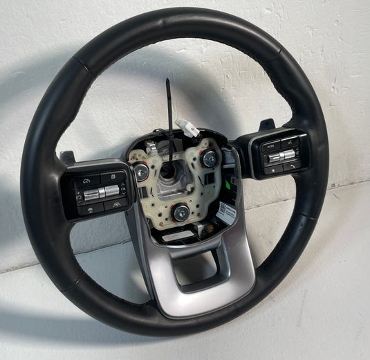 2024-2025 HYUNDAI SANTA FE STEERING WHEEL W/MULTIFUNCTION SWITCHES BLACK