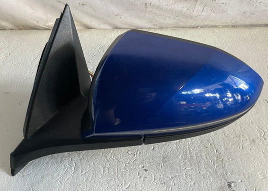 2022-2025 HYUNDAI TUCSON FRONT LEFT DRIVER SIDE VIEW DOOR MIRROR BLUE