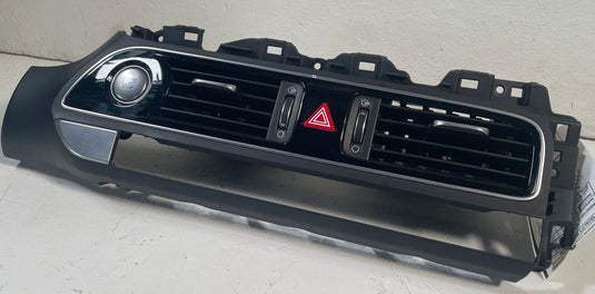19-23 GENESIS G70 DASH CENTER AC AIR VENT GRILLE PANEL W/ IGNITION SWITCH 113913