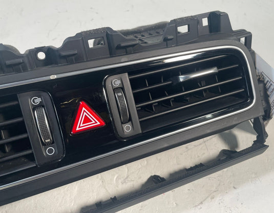 19-23 GENESIS G70 DASH CENTER AC AIR VENT GRILLE PANEL W/ IGNITION SWITCH 113913