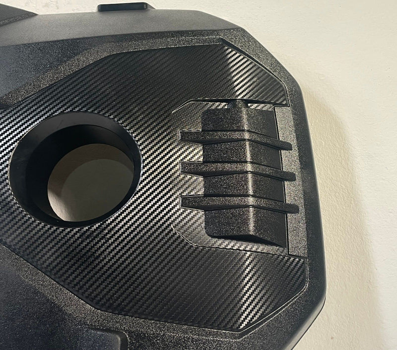 Load image into Gallery viewer, 2019 - 2023 GENESIS G70 ENGINE MOTOR APPEARANCE TOP COVER PANEL 2.0L # 113908
