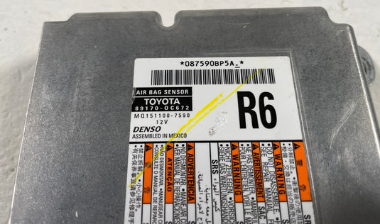 2023 - 2025 TOYOTA TUNDRA SRS AIRBAG AIR BAG CONTROL MODULE SENSOR UNIT