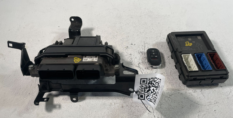 Load image into Gallery viewer, 23-24 HONDA PILOT AWD ENGINE &amp; BODY CONTROL MODULE ECM BCM W/KEY FOB 3.0L 105786
