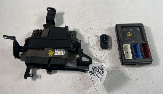23-24 HONDA PILOT AWD ENGINE & BODY CONTROL MODULE ECM BCM W/KEY FOB 3.0L 105786