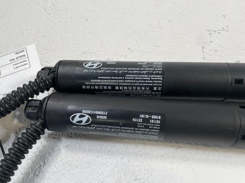 Load image into Gallery viewer, 23-25 HYUNDAI IONIQ 6 REAR TRUNK LEFT &amp; RIGHT POWER LIFT CYLINDER STRUT # 109822
