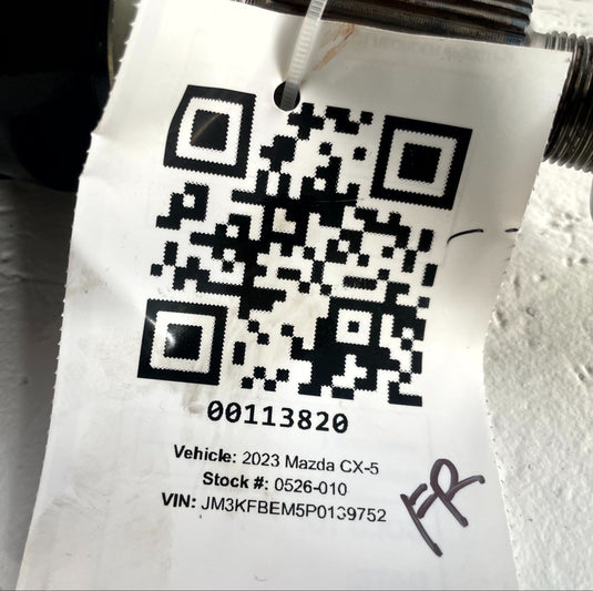 2017-2025 MAZDA CX-5 AWD FRONT RIGHT PASSENGER SIDE AXLE SHAFT ASSEMBLY