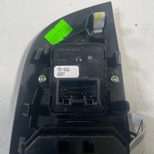 2025-2026 ACURA ADX FRONT LEFT DRIVER SIDE INTERIOR DOOR WINDOW SWITCH