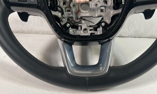 2023-2025 HONDA PILOT STEERING WHEEL BLACK LEATHER W/ CONTROL SWITCHES