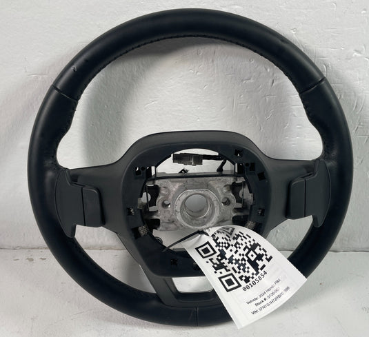 2023-2025 HONDA PILOT STEERING WHEEL BLACK LEATHER W/ CONTROL SWITCHES