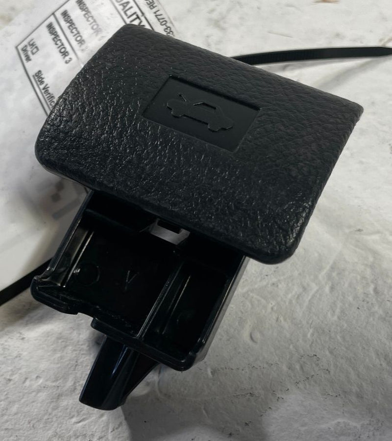Load image into Gallery viewer, 2022 - 2026 TOYOTA TUNDRA SEQUOIA FRONT HOOD RELEASE HANDLE BLACK 3.4L # 108413
