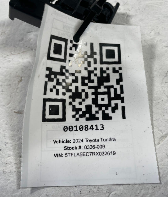 2022 - 2026 TOYOTA TUNDRA SEQUOIA FRONT HOOD RELEASE HANDLE BLACK 3.4L