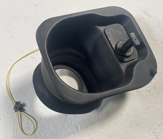 25-26 ACURA ADX FUEL TANK DOOR LID FILLER POCKET HOUSING ADAPTER W/ LOCK