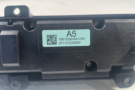 2025-2026 ACURA ADX DASH HVAC A/C AC HEATER CLIMATE CONTROL SWITCH UNIT