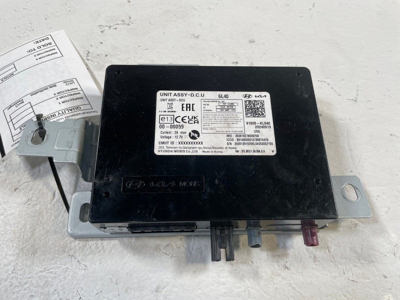 Load image into Gallery viewer, 2023-2025 HYUNDAI IONIQ 6 DCU DATA CONNECTIVITY CONTROL MODULE UNIT # 109807
