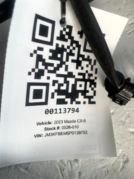 2022-2023 MAZDA CX-5 FRONT ENGINE BAY FUSE BOX WIRE HARNESS KPF6-67-010