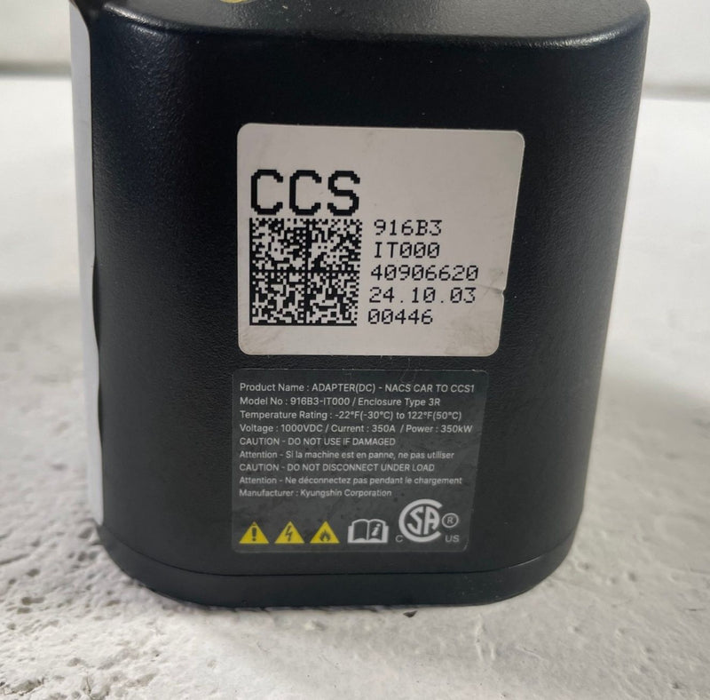 Load image into Gallery viewer, 2025 HYUNDAI IONIQ 5 NACS TO CCS1 DC FAST CHARGING ADAPTER 350KW # 112568
