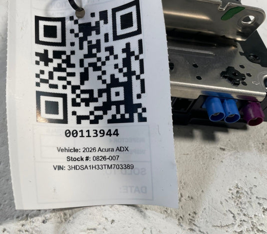 2025 - 2026 ACURA ADX TELEMATICS COMMUNICATION CONTROL MODULE UNIT