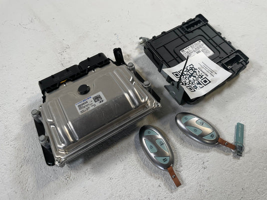 23-25 HYUNDAI IONIQ 6 ENGINE & BODY CONTROL MODULE ECM BCM W/ KEY FOB