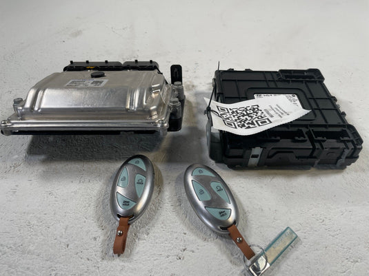 23-25 HYUNDAI IONIQ 6 ENGINE & BODY CONTROL MODULE ECM BCM W/ KEY FOB