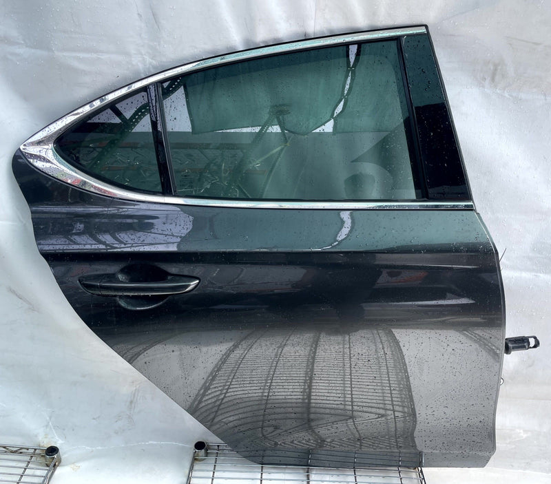 Load image into Gallery viewer, GENESIS G70 REAR RIGHT PASSENGER SIDE DOOR ASSEMBLY GRAY (NCM) 2019-2026 #113931
