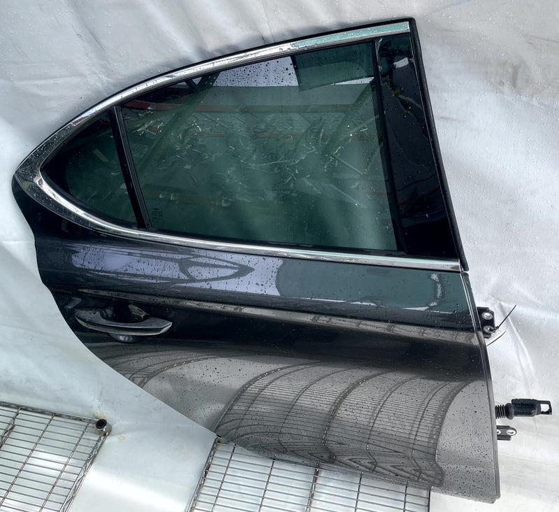Load image into Gallery viewer, GENESIS G70 REAR RIGHT PASSENGER SIDE DOOR ASSEMBLY GRAY (NCM) 2019-2026 #113931
