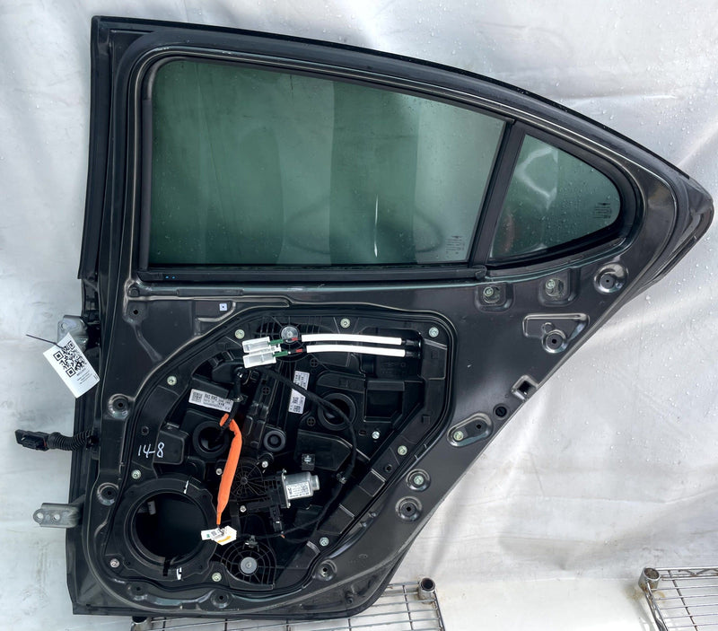 Load image into Gallery viewer, GENESIS G70 REAR RIGHT PASSENGER SIDE DOOR ASSEMBLY GRAY (NCM) 2019-2026 #113931

