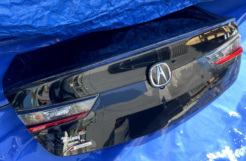Load image into Gallery viewer, ACURA ILX REAR TRUNK LID DECK TAIL GATE TAILGATE BLACK (NH893P) 19-22 # 107084
