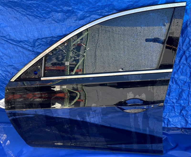 Load image into Gallery viewer, ACURA ILX FRONT LEFT DRIVER SIDE DOOR ASSEMBLY BLACK (NH893P) 2013-2022 # 107080
