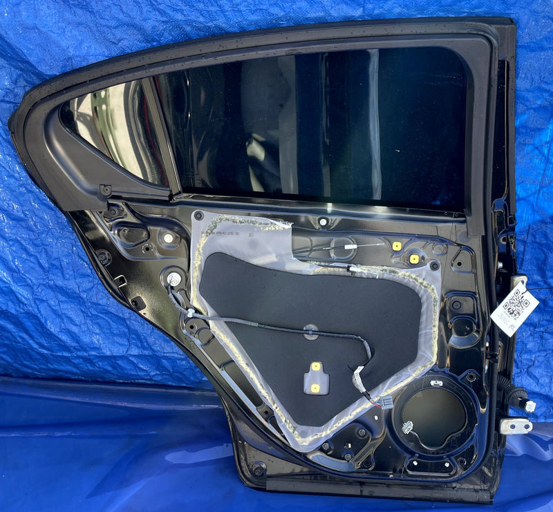 Load image into Gallery viewer, ACURA ILX REAR LEFT DRIVER SIDE DOOR ASSEMBLY BLACK (NH893P) 2016-2022 # 107082

