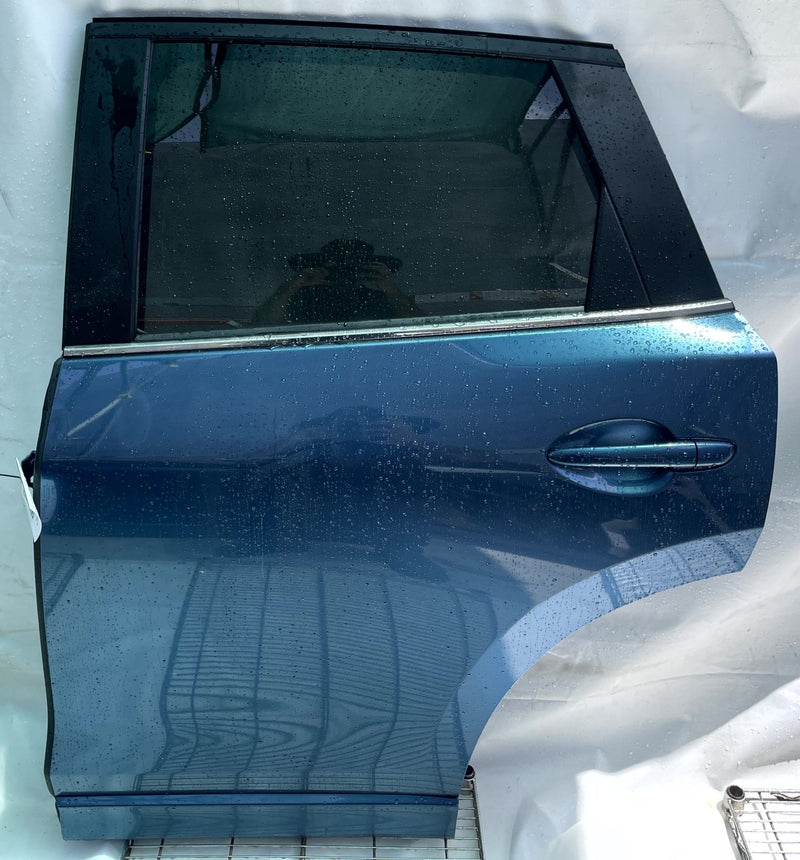 Load image into Gallery viewer, MAZDA CX-5 REAR LEFT DRIVER SIDE DOOR SHELL ASSEMBLY BLUE (45B) 2017-25 # 111174
