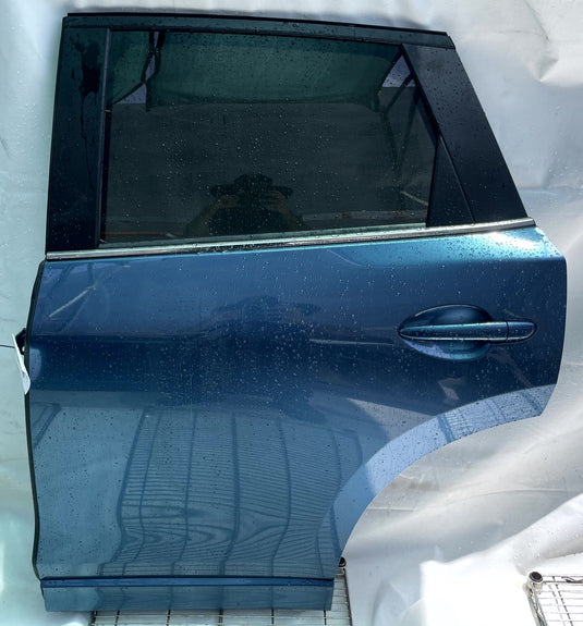 MAZDA CX-5 REAR LEFT DRIVER SIDE DOOR SHELL ASSEMBLY BLUE (45B) 2017-25