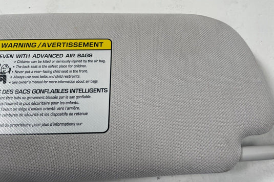 2025 - 2026 HYUNDAI IONIQ 5 FRONT RIGHT SIDE SUN VISOR SUNVISOR GRAY
