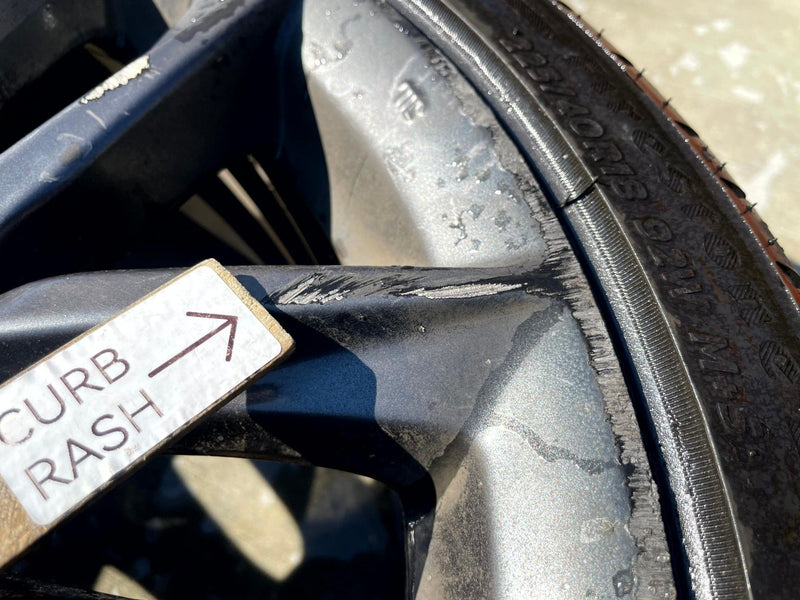 Load image into Gallery viewer, ACURA ILX 18x7-1/2 15 SPOKE CHARCOAL ALLOY WHEEL W/TIRE (ONLY#1) 19-22 # 107088
