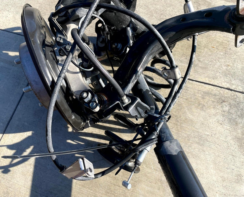 Load image into Gallery viewer, 2019 - 2022 ACURA ILX REAR LEFT DRIVER SIDE SUSPENSION KNEE ASSEMBLY # 107079
