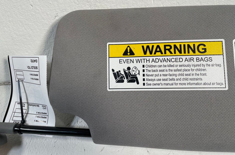 Load image into Gallery viewer, 2025-2026 ACURA ADX FRONT LEFT DRIVER SIDE SUN VISOR SUNVISOR GREY # 113969
