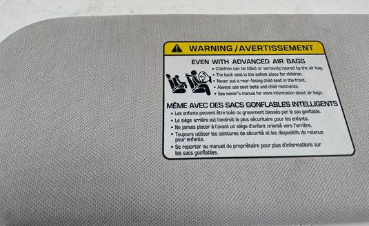 2025-2026 HYUNDAI IONIQ 5 FRONT LEFT DRIVER SIDE SUN VISOR SUNVISOR GRAY