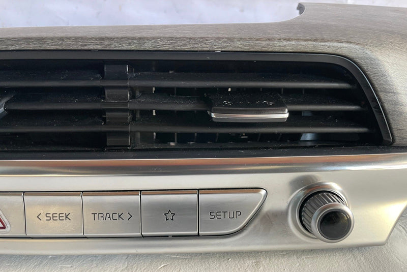 Load image into Gallery viewer, 20-22 KIA TELLURIDE EX FRONT RIGHT CENTER DASHBOARD COVER W/ A/C GRILLE # 107160
