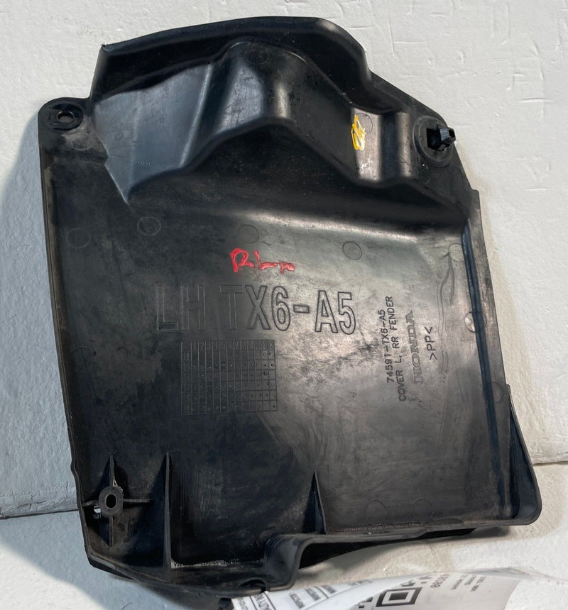 Load image into Gallery viewer, 2016-2022 ACURA ILX REAR LEFT DRIVER SIDE SPLASH SHIELD LOWER MUD FLAP # 107017
